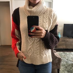Zara roll neck sweater - brand new!